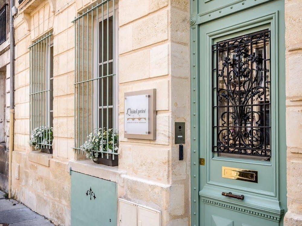L'Hotel Prive Demeure D'Hotes Bordeaux Exterior photo